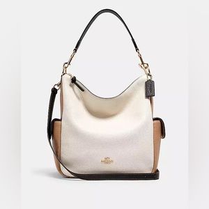 Coach Pennie Shoulder bag in Color Block